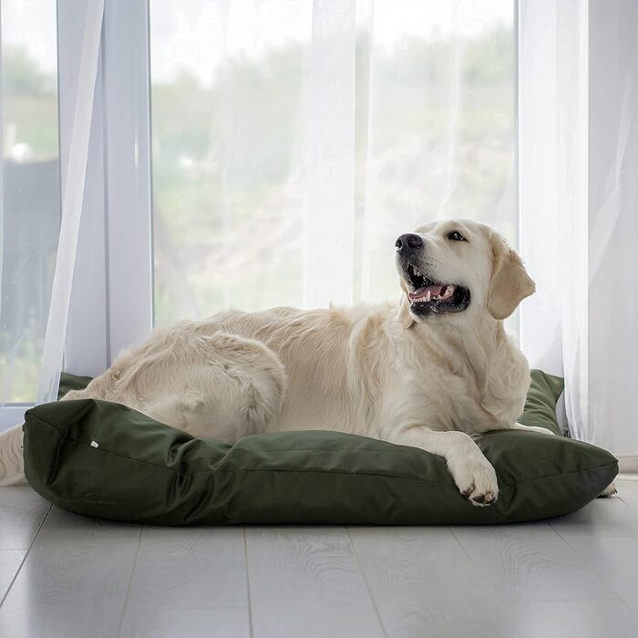 Водонепроникне собаче ліжко 60x50 см, темно-зелене, 4L Textil ZOE