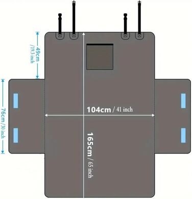 Захист для багажника автомобіля для VW Passat B9 Variant/Kombi (AB 2024) - захист бокової частини, водовідштовхуючий, стійкий до подряпин, ковзаюча підстилка для собак, захист краю багажника