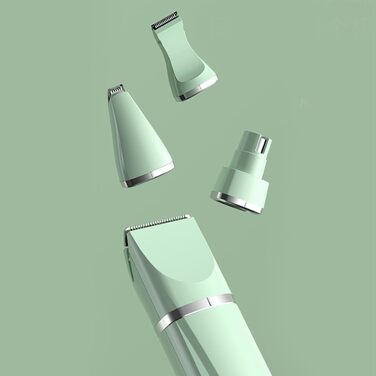 Електрична машинка для грумінгу собак та котів 4-в-1, набір для догляду за шерстю, триммер для нігтів, акумуляторна, тиха, безпечна