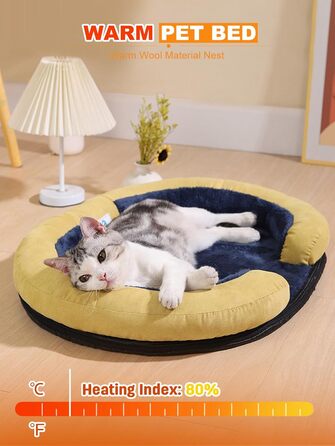 Ортопедичне ліжко для собак PETCUTE великих порід, зручне собаче ліжко з неслизьким дном та знімним, пральним чохлом, антистресовий кошик для собак середніх порід, колір: темно-синій