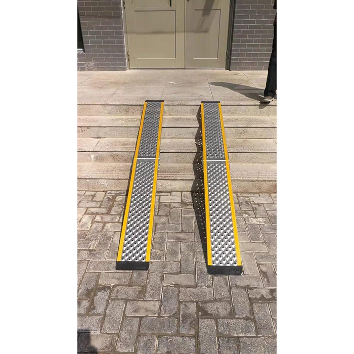 Рампа для підйому LIEKUMM, 180 см, 300 кг, алюміній, складна, протиковзка. Підходить для мотоцикла, ATV, велосипеда, авто.