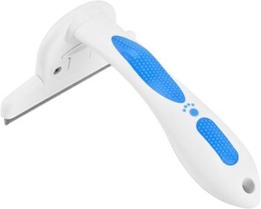 Щітка для грумінгу MHtech Unterfell з антистатичними штифтами з нержавіючої сталі для собак і котів з коротким або довгим хутром (інструмент для видалення підшерстя)