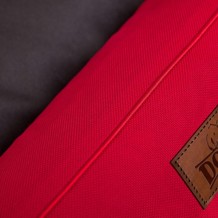 Собаче ліжко Hobbydog XLKRLCZK2 - велике, 84 x 65 см, червоне, для собак XL