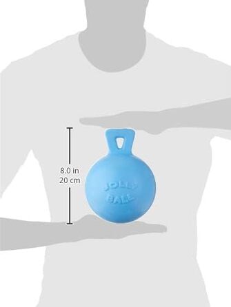 Іграшка для собак Jolly Pets Tug-n-Toss, 15 см, блакитна
