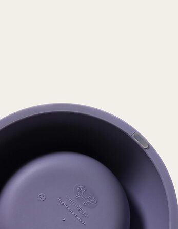 Миска для собак та котів UNITED PETS Pappy, екологічна, з Італії, 350 мл, помаранчевий колір