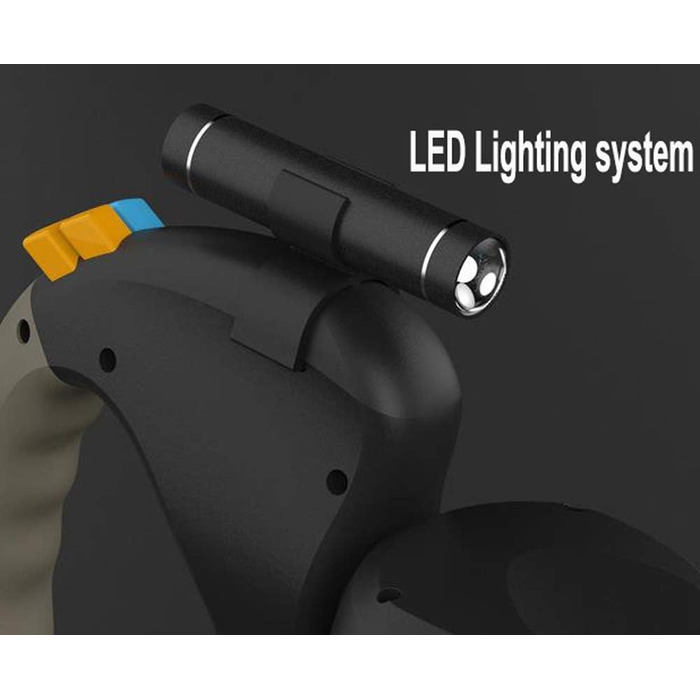 Висувна собача повідка, подвійна повідка для 2 собак, зручна ручка з піни, автоматична повідка, для великих та середніх собак, чорна