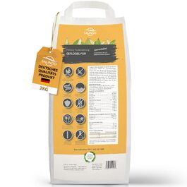 Сухий корм для котів SALiNGO Premium Geflügel Pur з птицею 90%, беззерновий, 10 кг