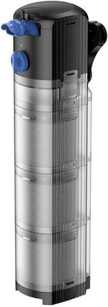 Внутрішній фільтр для акваріума AquaOne CF-700S, регульований, для акваріумів до 150 літрів, 1500 л/год, для прісної та морської води
