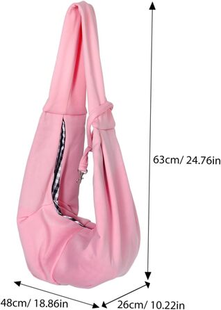 Трансформер для собак і котів FONDOTIN: рожева переноска для подорожей з регульованим ремінцем