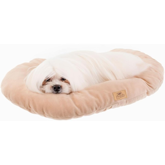 Крізь для собак та котів Ferplast Relax Microfleece 55x36 см. М'який, з мікрофлісу, легко миється, бежевий