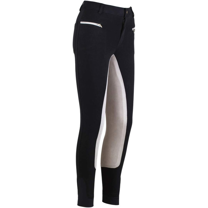 Жіночі верхові штани RL24 Vollbesatz Flex BASICLINE (38, чорний/сірий)