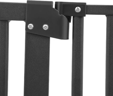 Захист для собак LENDISIY: турнік-загородка, 76-85 см, чорний (150 см)