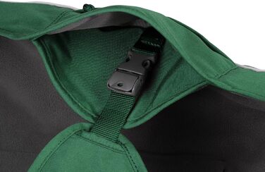 RUFFWEAR Overcoat Fuse – комбінований утеплений жилет і шлея для собак, з флісовою підкладкою, розмір S, зелений