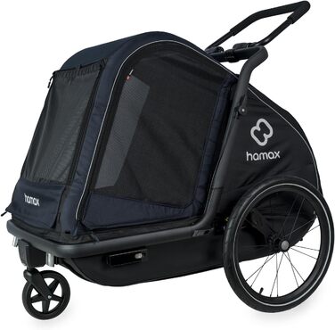 Hamax Pluto L - причіп для собак, включає безкоштовний рушник для собак