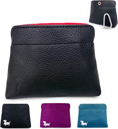 Лекарняна сумка для собак - чорна з червоною внутрішньою стороною, для тренувань