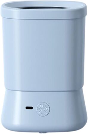 Очищувач лап для собак - мийка лап, 2 швидкості, захист від бризок, аксесуар для догляду за лапами під час прогулянок, походів, кемпінгу