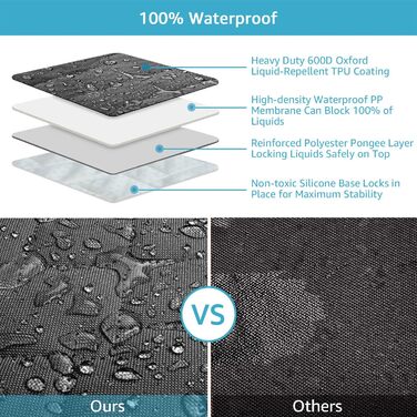 Захисний чохол на заднє сидіння для собак Lassie XL, автомобільна гамак для великих SUV та пікапів, сумісний з F150 F250/Chevrolet Silverado/Ram Pickup/GMC Sierra/Toyota Tundra та Crew Cab (Прозорий чорний + бежева окантовка)