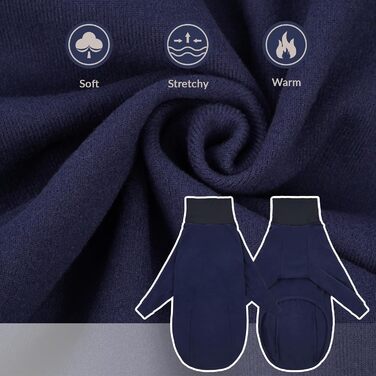 Теплий плед для породистих собак: Віппет, Грейхаунд, інші породи. Плед-піжама, темно-синій, розмір S