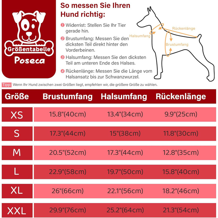 Водонепроникний зимовий одяг для собак та котів, червоний (L)