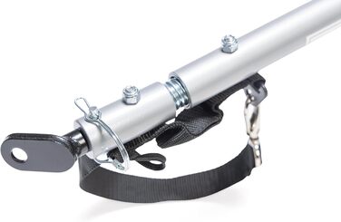 Підстилка для собак Karlie Doggy Liner Paris De Luxe Teflon®, сіро-чорна, розмір L (148x90x88 см)