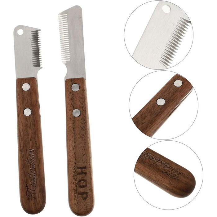 Набір щіток для собак з довгою та середньою шерстю Housoutil: догляд за шерстю та видалення ковтунів. Ергономічні ручки, преміум-якість