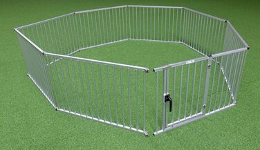 Callieway® ALUZAUN для цуценят Safety Pro' 8-секційний, 65х100 см для вирощування, заходів та кемпінгу