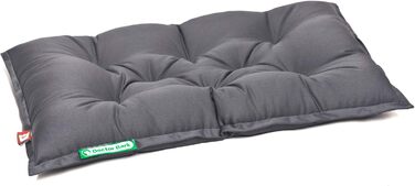 Ортопедичне собаче ліжко Doctor Bark Urban - для собак середніх порід - 70x50 см - сірого кольору - виготовлено в Німеччині - миється до 95°C