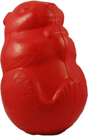 Іграшка для собак Jolly Pets Critter Squirrel, розмір S, 8 см, червона