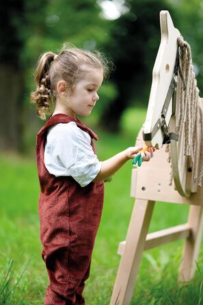 Набір для догляду за конем Small Foot: дерев'яні аксесуари для гри, іграшки для дітей