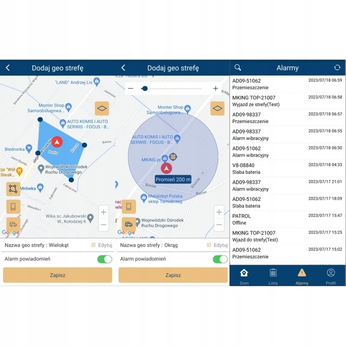 GPS-локатор для собак, котів та інших тварин без абонплати, відстеження через додаток MK032