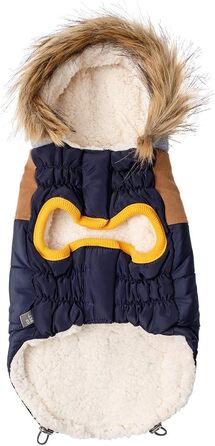 GF Pet LODGE Parka: тепла куртка для собак, Navy, розмір 2XS - XXL