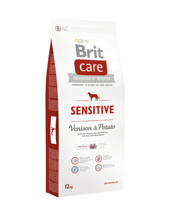Корм для собак Brit Care Grain-Free Sensitive з олениною Karma, 3 кг