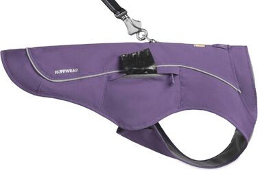 RUFFWEAR Overcoat Fuse: Куртка та шлейка для собак 2-в-1, з флісовою підкладкою, Salbei-Lila, XL
