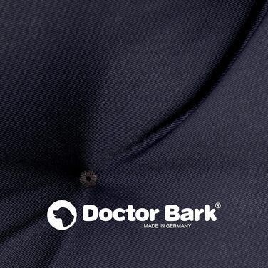 Ортопедична лежанка для собак Doctor Bark Urban - 80x60 см, Королівський блакитний, Made in Germany
