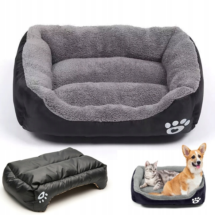 Лежак для собак: м'яка подушка-кошик для домашніх тварин