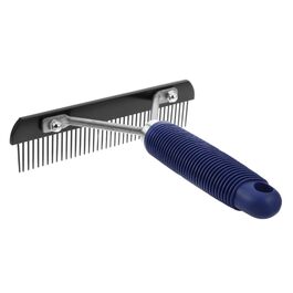 Щітка для вичісування тварин Kombiuda з нержавіючої сталі - для коней, собак, овець. Ефективне розплутування, довговічна, для щоденного догляду