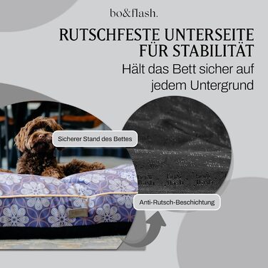 Килимок для собак Madison Matthias M – зручний та стійкий лежак для собак преміум-якості з знімним чохлом