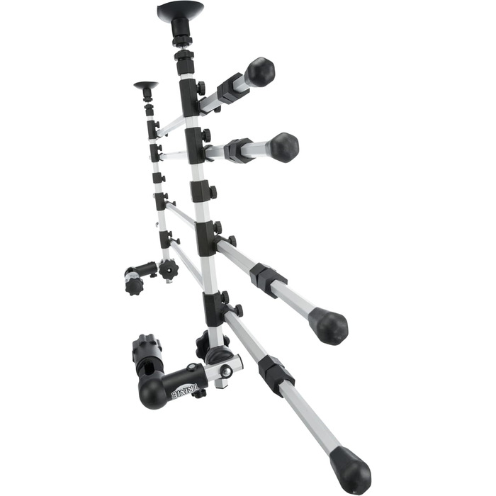 Сітчаста перегородка для собак TRIXIE в багажник автомобіля, регульована, 105–172 см, 46–60 см, срібно-чорна