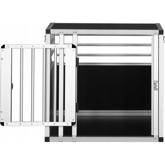 Алюмінієва клітка Woltu для середніх собак, 50 x 60 x 60 см