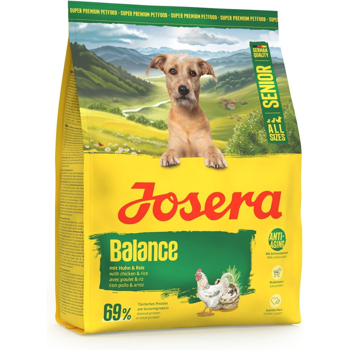 Сухий корм для дорослих собак старшого віку JOSERA Balance, 12.5 кг
