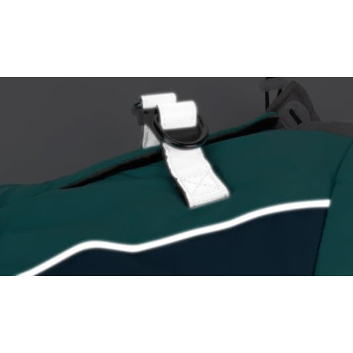 Зимовий теплий куртка-комбінезон з регульованими лямками, D-подібним кільцем та світловідбиваючими смугами, розміри S-L (A, 38см)