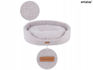 Овальна лежанка для собак Amiplay Montana
