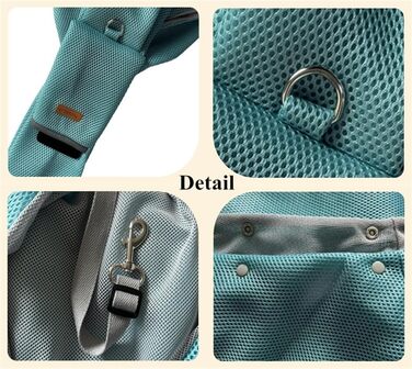 Транспортна сумка для собак і котів на плечі - дихаюча Outdoor сумка для прогулянок, подорожей (Hellbalu)