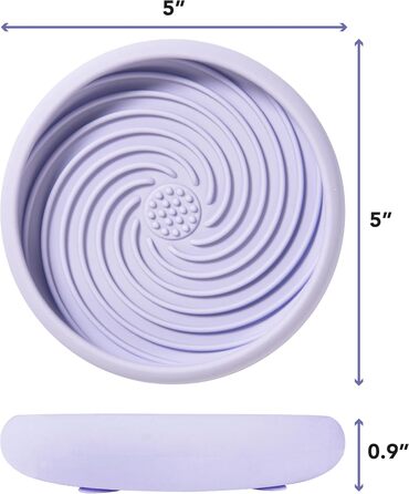 Силіконовий лежак-іграшка для собак та котів Awoo Lick Dish - повільне годування, антиковзаюча основа, для тривалих занять