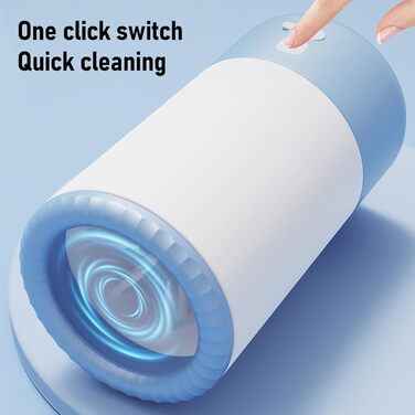 Електричний мийник лап для собак та котів Fockety - рожевий/блакитний