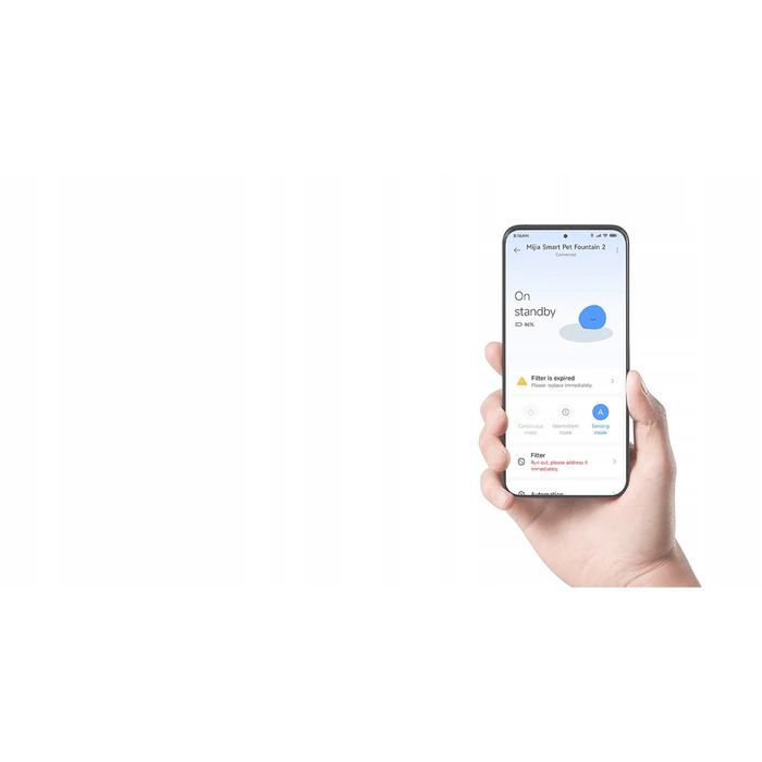 Розумний фонтан-поїлка для котів Xiaomi Smart Pet Fountain 2, IPX7, 3 режими, 3 л