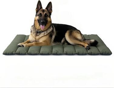 Підстилка для собак WESTERN HOME Outdoor: водовідштовхувальна, портативна, 110x68 см (Оливковий)