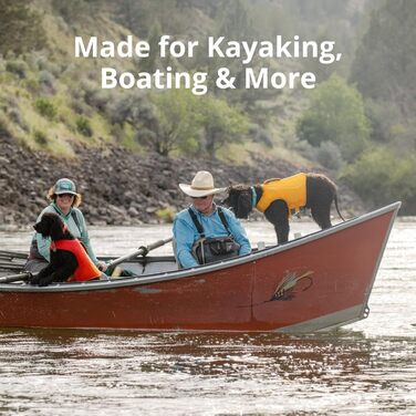 Рятувальний жилет для собак Ruffwear Float Coat, помаранчевий, середній розмір — для плавання, човнів, водних видів спорту