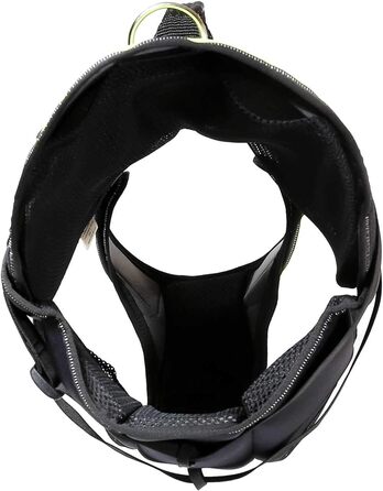 Julius-K9 IDC Мультифункціональний жилет для собак 3в1, розмір S, чорний/неоновий