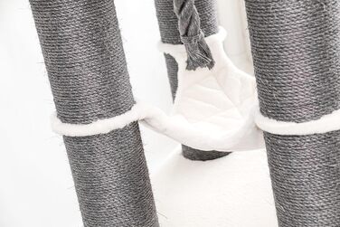 Драбина для котів Petrebels Maine Coon XXL, 210 см, з сизалю, бежева